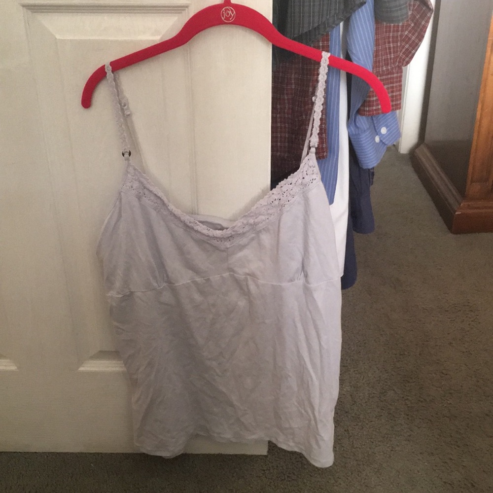 Light blue tank top